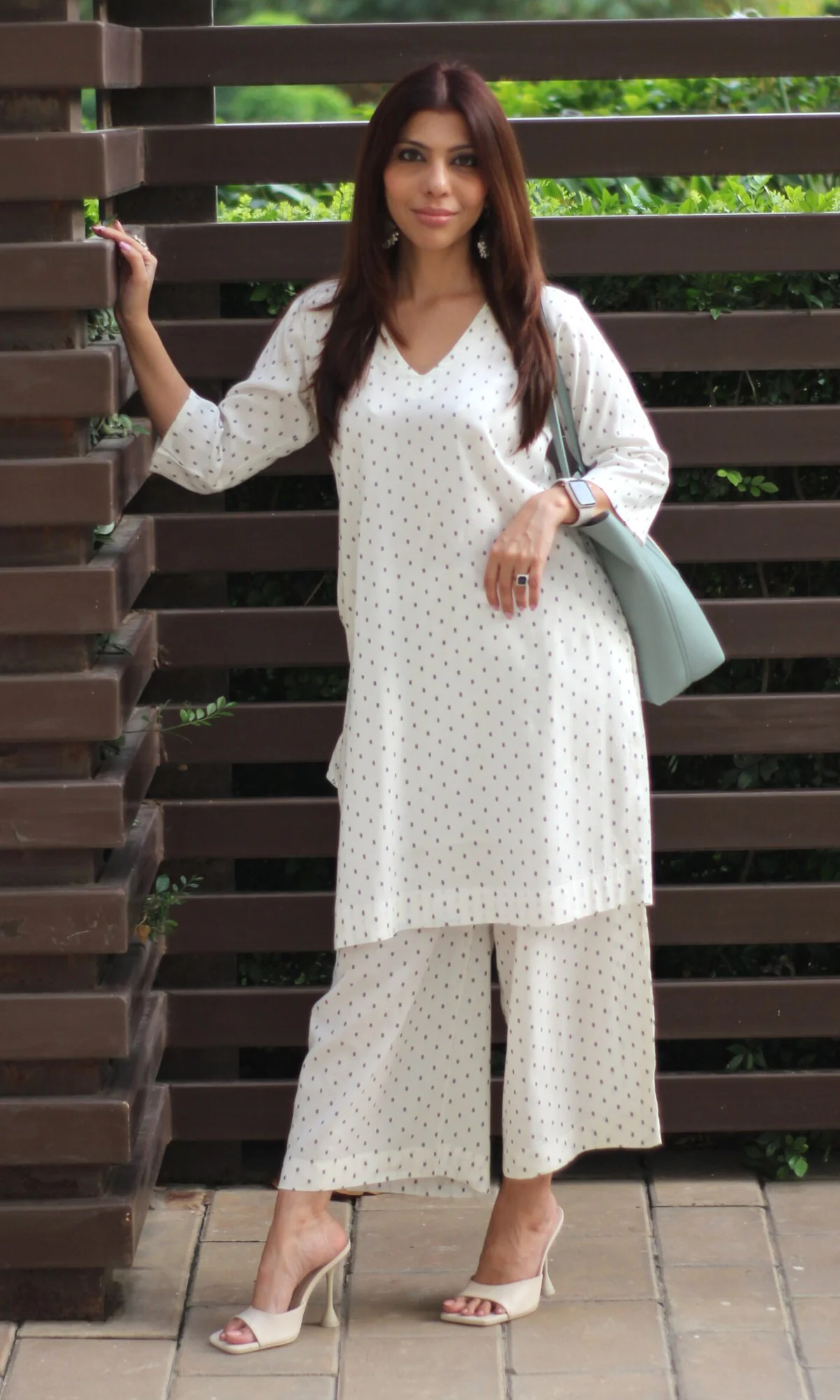 Cotton Dobby Coord Set - Image 3