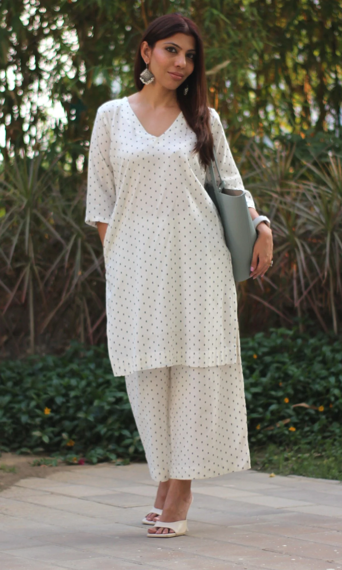 Cotton Dobby Coord Set - Image 4